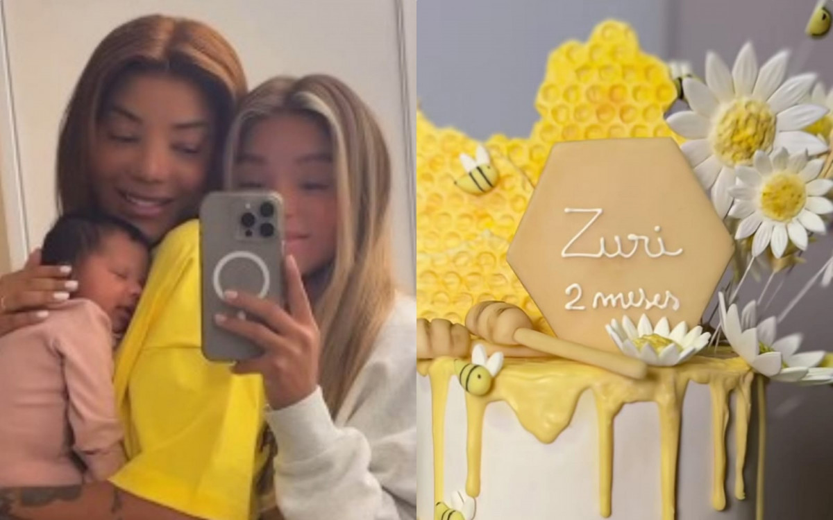 Ludmilla e Brunna Gonçalves celebram segundo 'mesversário' da filha