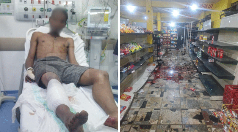 Homem atira em sobrinho durante surto em mercearia de Bambuí e alega legítima defesa